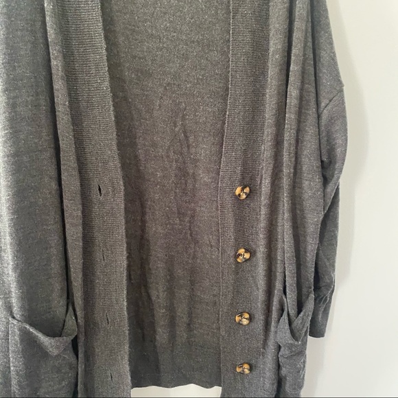 ZARA Knit boxy oversized drop shoulder sweater - Picture 4 of 9